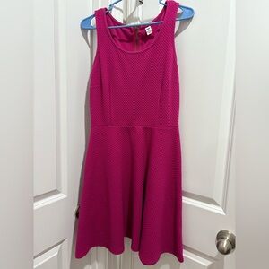 Old Navy Women's Dress in Vibrant Magenta